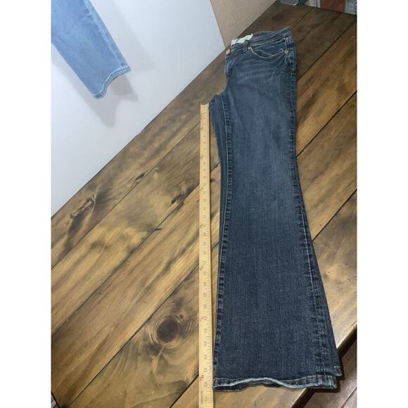 Seven 7 Jeans Embroidered Premium Denim Size 30 Flare - Picture 9 of 9